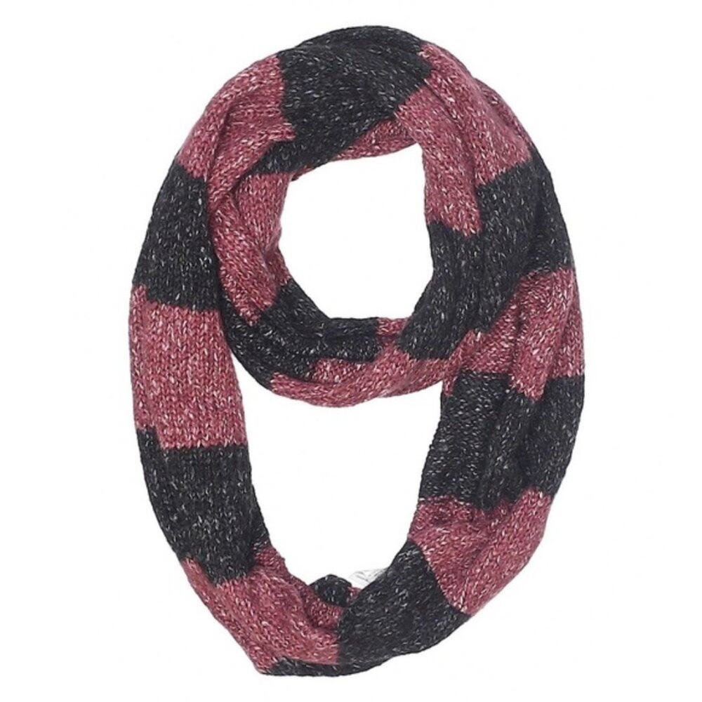 Urban Outfitters | bdg emo big striped red & black scarf